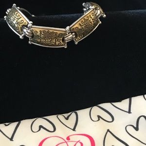 Brighton Bracelet Gold and Silver Tone. EUC